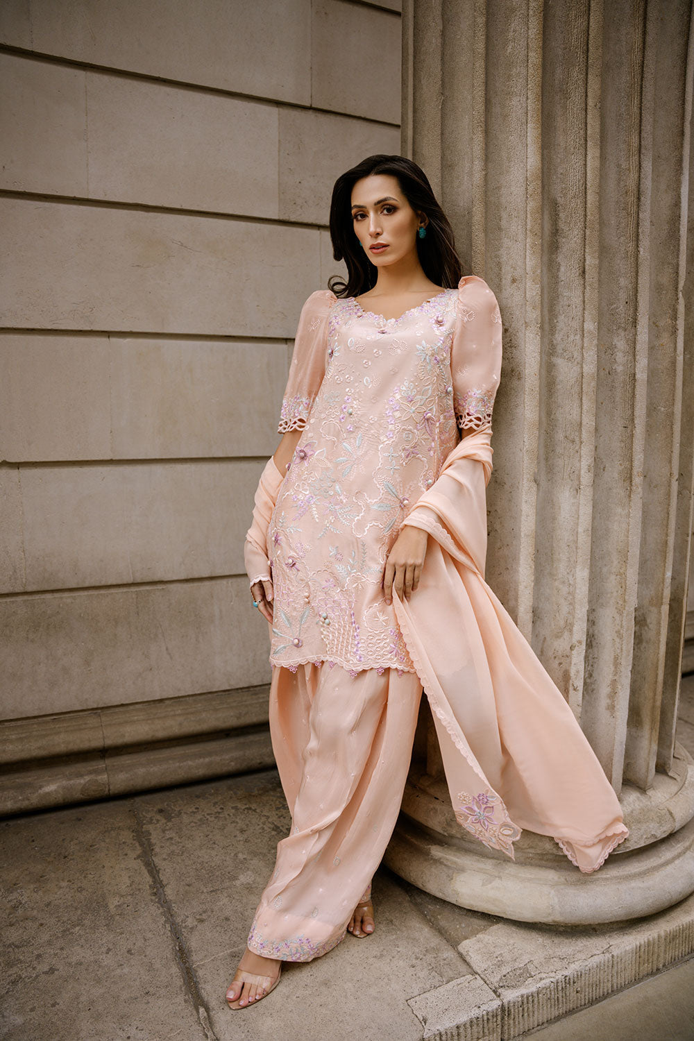Sobia Nazir | Nimr 26 | Rose by Sobia Nazir - Designer Dress  - Type : Ladies Clothes - Available at Libayah - 100% Original 
