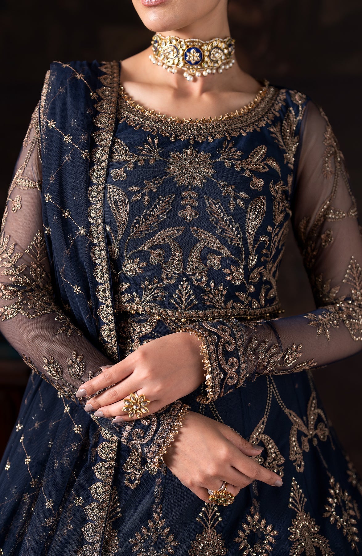 Zarif | Rouge Formals | ZRW 04 LAVINIA by Zarif - Designer Dress - Type: Formal - Available at Libayah - 100% Original