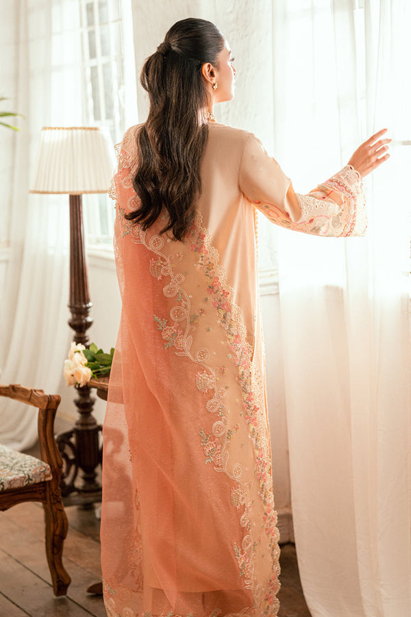 Qalamkar | Luxury Lawn Eid Edit | SB-07 Zoya by Qalamkar - Designer Dress - Type: Ladies Clothes - Available at Libayah - 100% Original