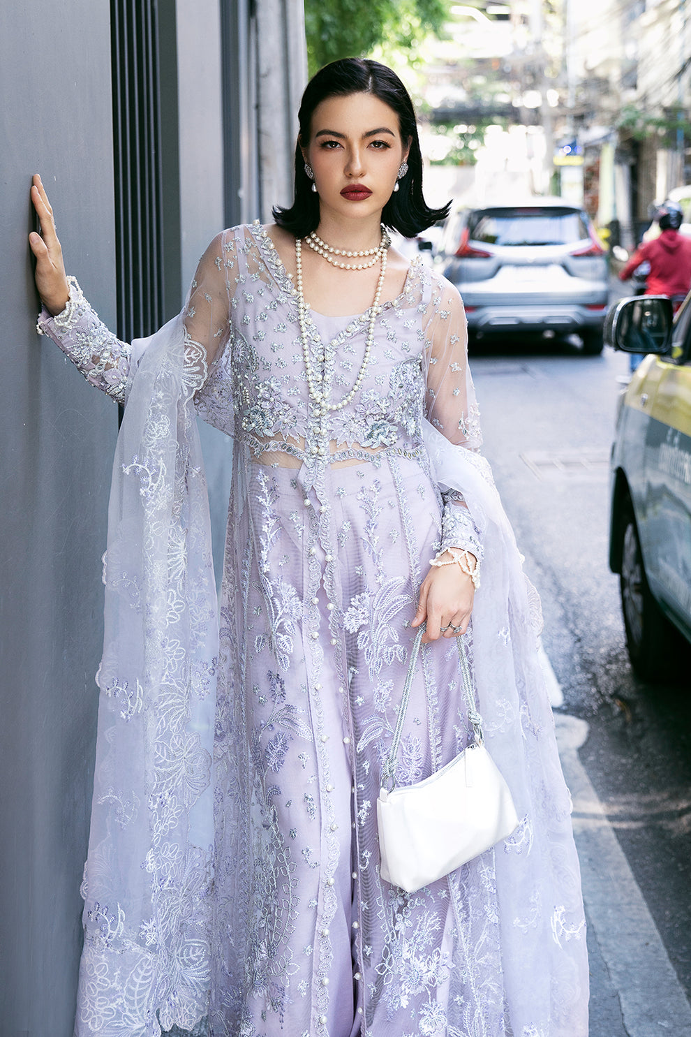 Saad Shaikh | Fleurie Vol 2 | Mariska by Saad Shaikh - Designer Dress - Type: Ladies Clothes - Available at Libayah - 100% Original