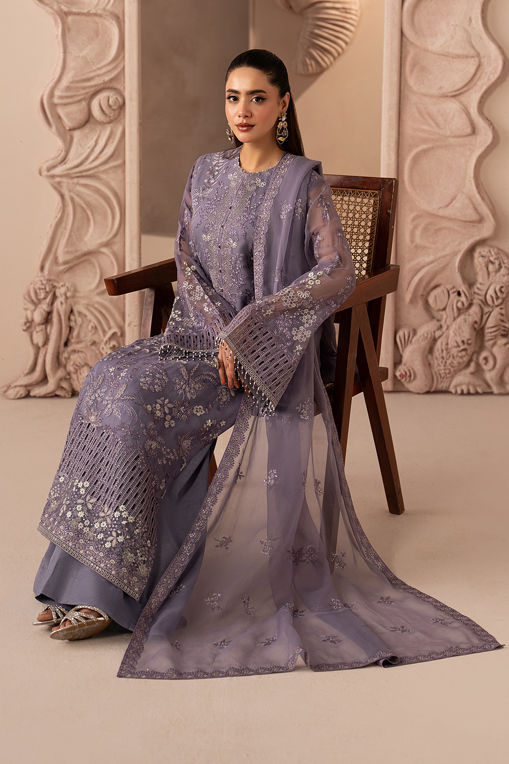Lavish Premium | Izhare Muhabbat | Purple Grace by Lavish Premium - Designer Dress  - Type : Ladies Clothes - Available at Libayah - 100% Original 