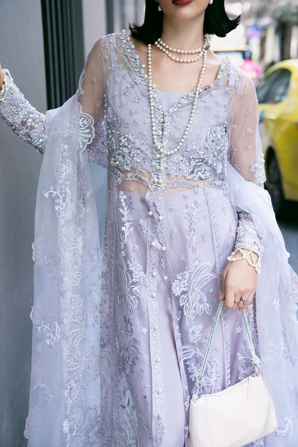 Saad Shaikh | Fleurie Vol 2 | Mariska by Saad Shaikh - Designer Dress - Type: Ladies Clothes - Available at Libayah - 100% Original