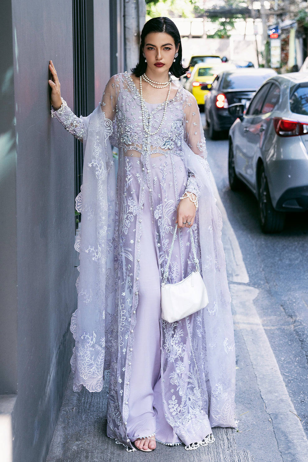 Saad Shaikh | Fleurie Vol 2 | Mariska by Saad Shaikh - Designer Dress - Type: Ladies Clothes - Available at Libayah - 100% Original