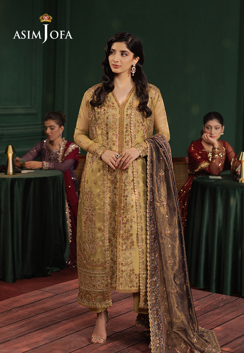 Asim Jofa | Premium Festive | AJPF-26 by Asim Jofa - Designer Dress - Type: Ladies Clothes - Available at Libayah - 100% Original