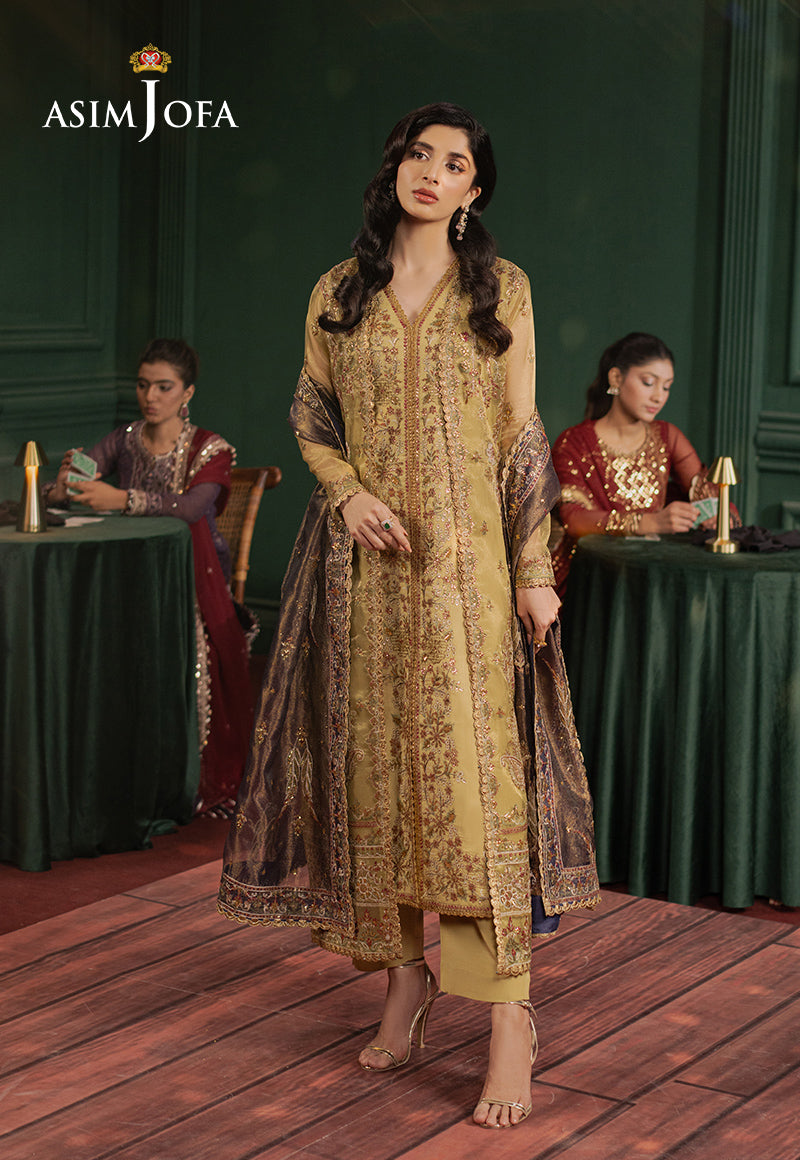 Asim Jofa | Premium Festive | AJPF-26 by Asim Jofa - Designer Dress - Type: Ladies Clothes - Available at Libayah - 100% Original