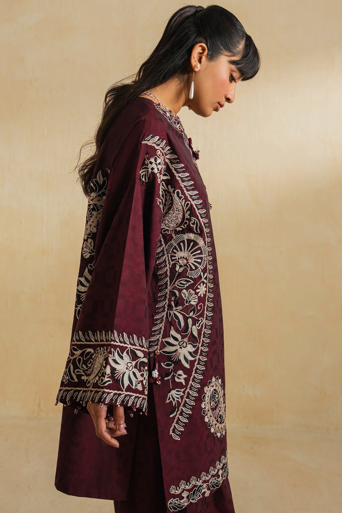 Elan | Indigene Pret |MARWA (ERW-21581) by Elan - Designer Dress  - Type : Ladies Clothes - Available at Libayah - 100% Original 