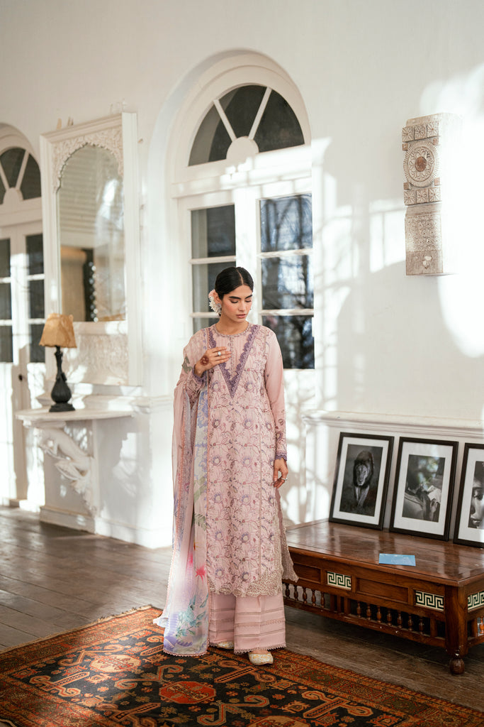 Florent | Eid Edits Luxury Lawn | FEE-3A by Florent - Designer Dress - Type: Ladies Clothes - Available at Libayah - 100% Original