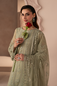 Lavish Premium | Izhare Muhabbat | Green Petal by Lavish Premium - Designer Dress  - Type : Ladies Clothes - Available at Libayah - 100% Original 