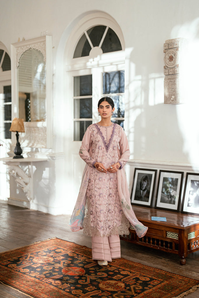 Florent | Eid Edits Luxury Lawn | FEE-3A by Florent - Designer Dress - Type: Ladies Clothes - Available at Libayah - 100% Original