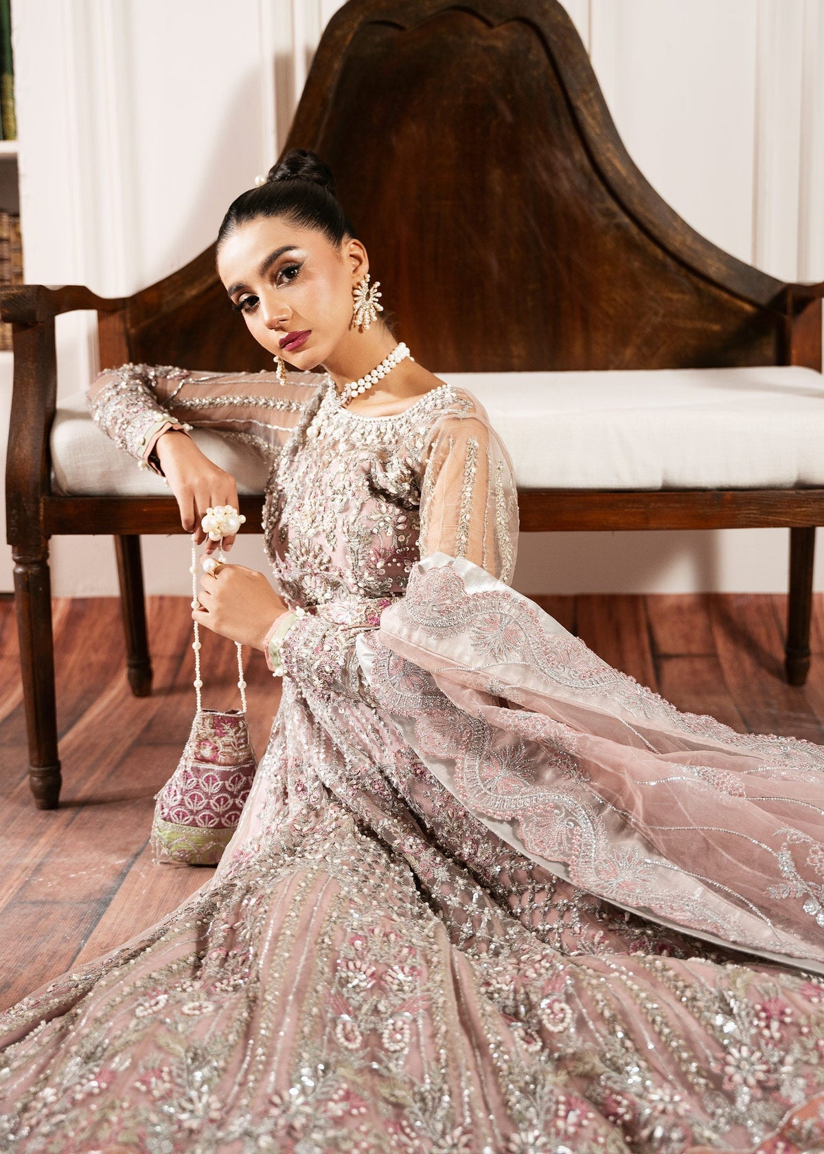 Inayat | Festive Formals | ROSABELLE by Inayat - Designer Dress  - Type : Ladies Clothes - Available at Libayah - 100% Original 