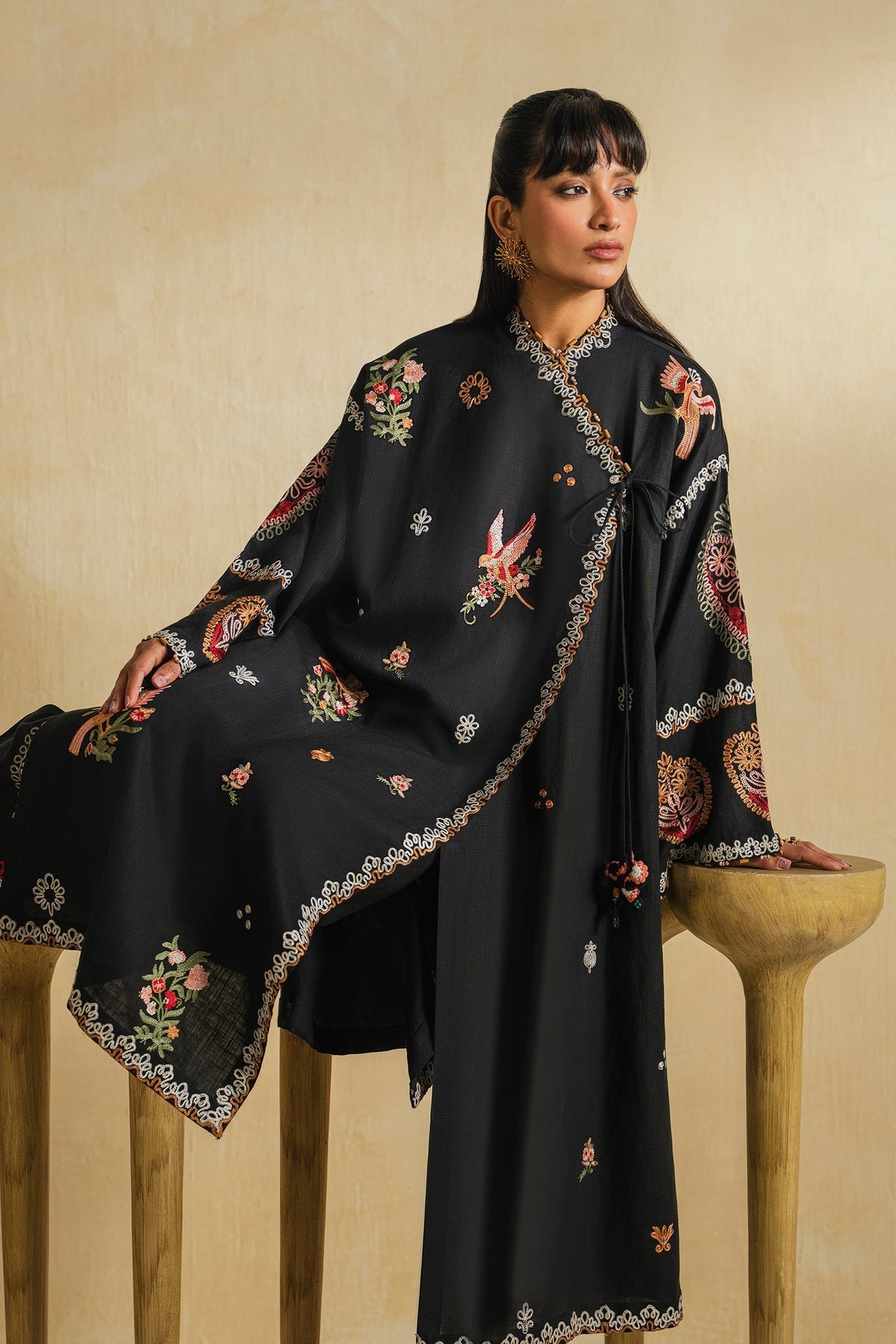 Elan | Indigene Pret |LAYL (ERW-21578) by Elan - Designer Dress  - Type : Ladies Clothes - Available at Libayah - 100% Original 