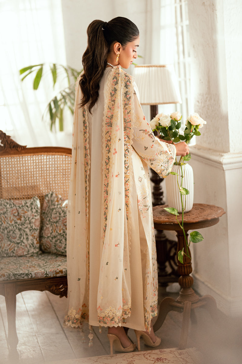 Qalamkar | Luxury Lawn Eid Edit | SB-01 Rina by Qalamkar - Designer Dress - Type: Ladies Clothes - Available at Libayah - 100% Original