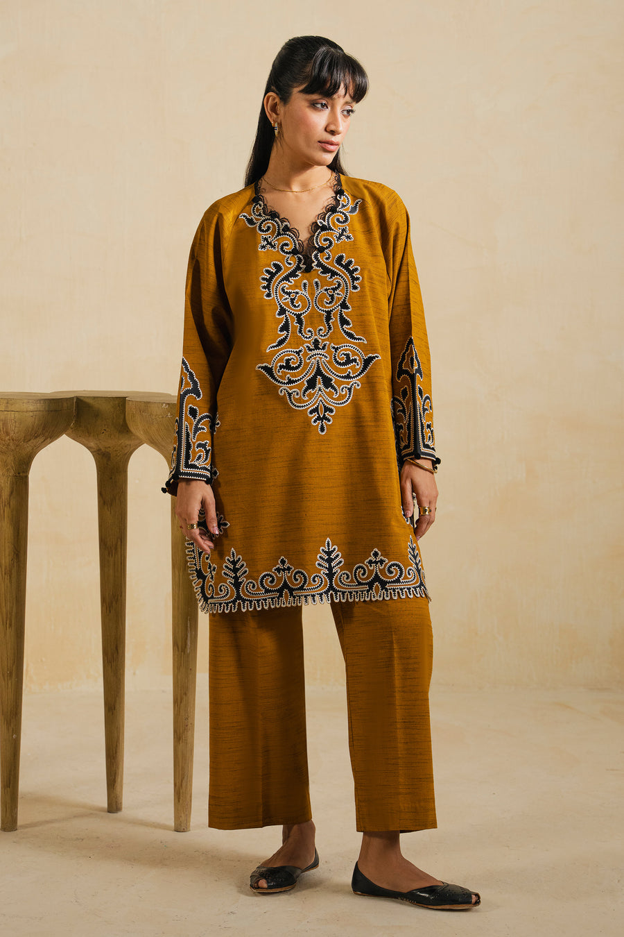Elan | Indigene Pret |AARIZ (ERW-21580) by Elan - Designer Dress  - Type : Ladies Clothes - Available at Libayah - 100% Original 