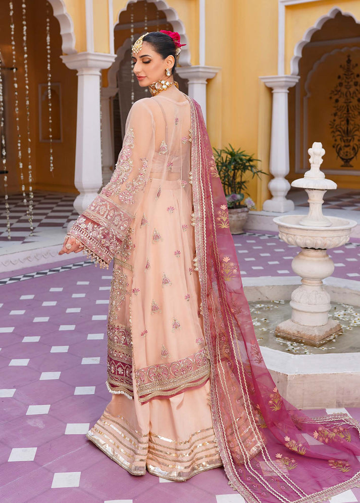 Mehak Yaqoob | Serene Wedding Formals | Cherry Blossom by Mehak Yaqoob - Designer Dress - Type: Bridal - Available at Libayah - 100% Original