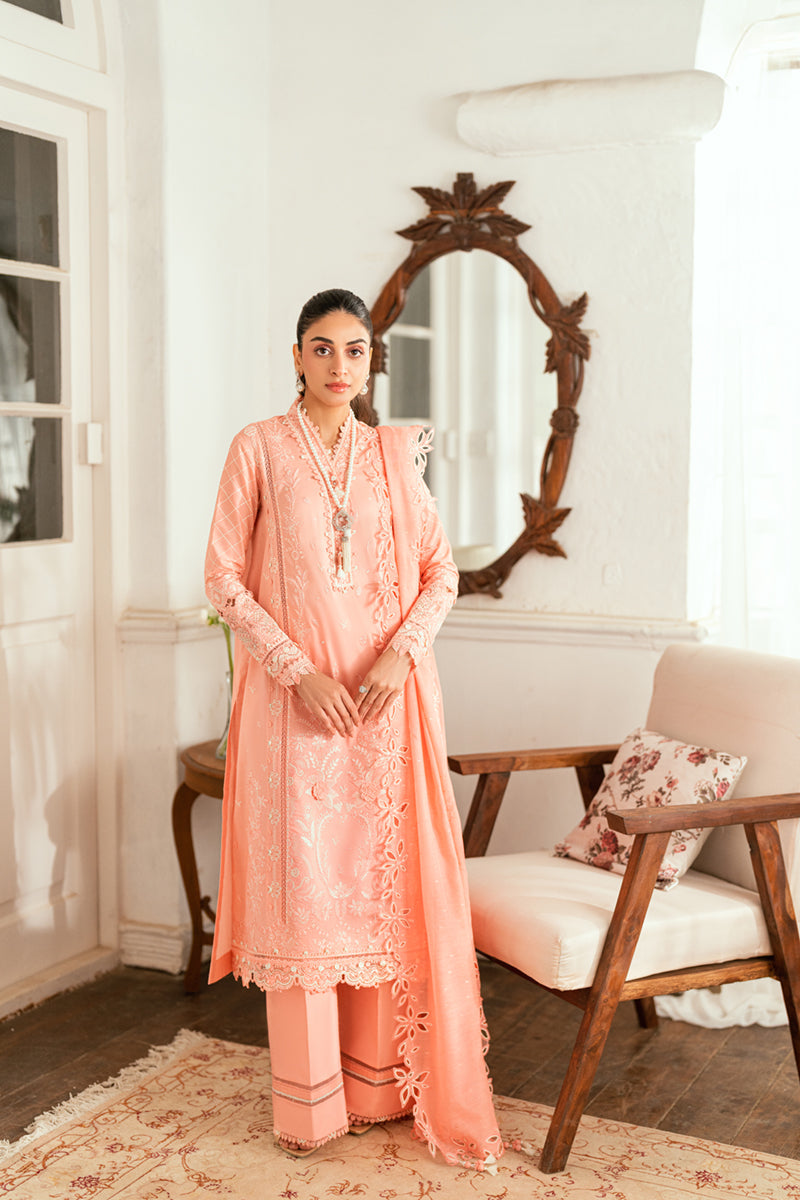 Qalamkar | Luxury Lawn Eid Edit | SB-12 Jafa by Qalamkar - Designer Dress - Type: Ladies Clothes - Available at Libayah - 100% Original