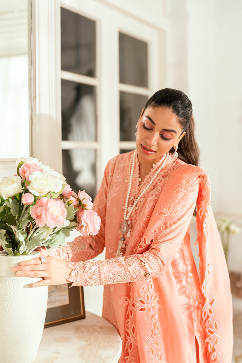 Qalamkar | Luxury Lawn Eid Edit | SB-12 Jafa by Qalamkar - Designer Dress - Type: Ladies Clothes - Available at Libayah - 100% Original