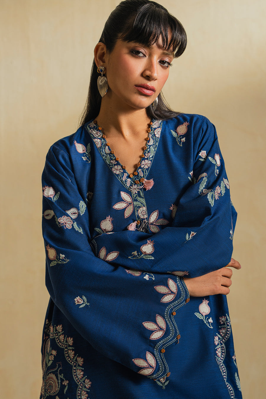 Elan | Indigene Pret |RAYAN (ERW-21582) by Elan - Designer Dress  - Type : Ladies Clothes - Available at Libayah - 100% Original 