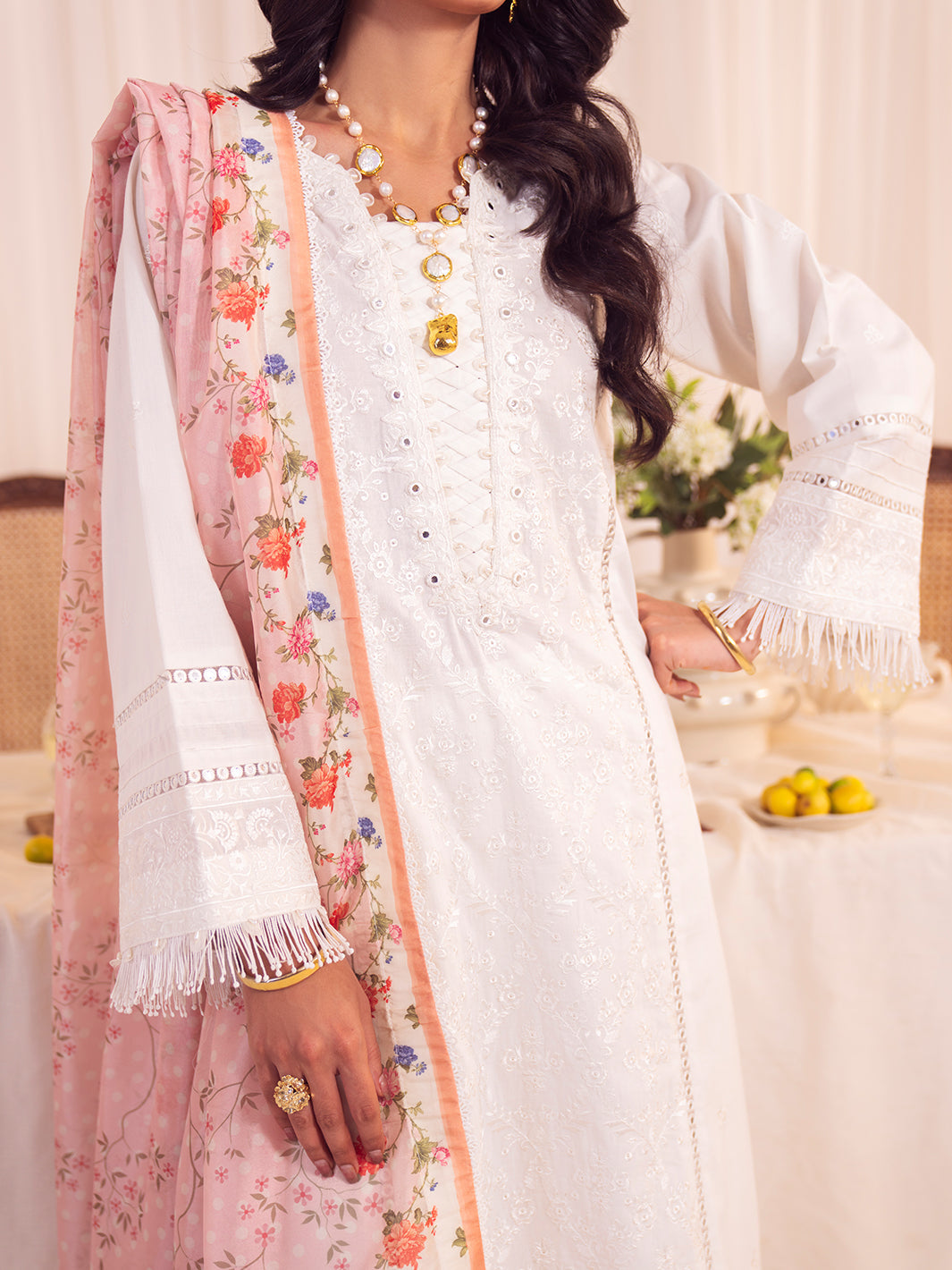 Faiza Faisal | Celine Eid 25 | DARIA by Faiza Faisal - Designer Dress - Type: Ladies Clothes - Available at Libayah - 100% Original