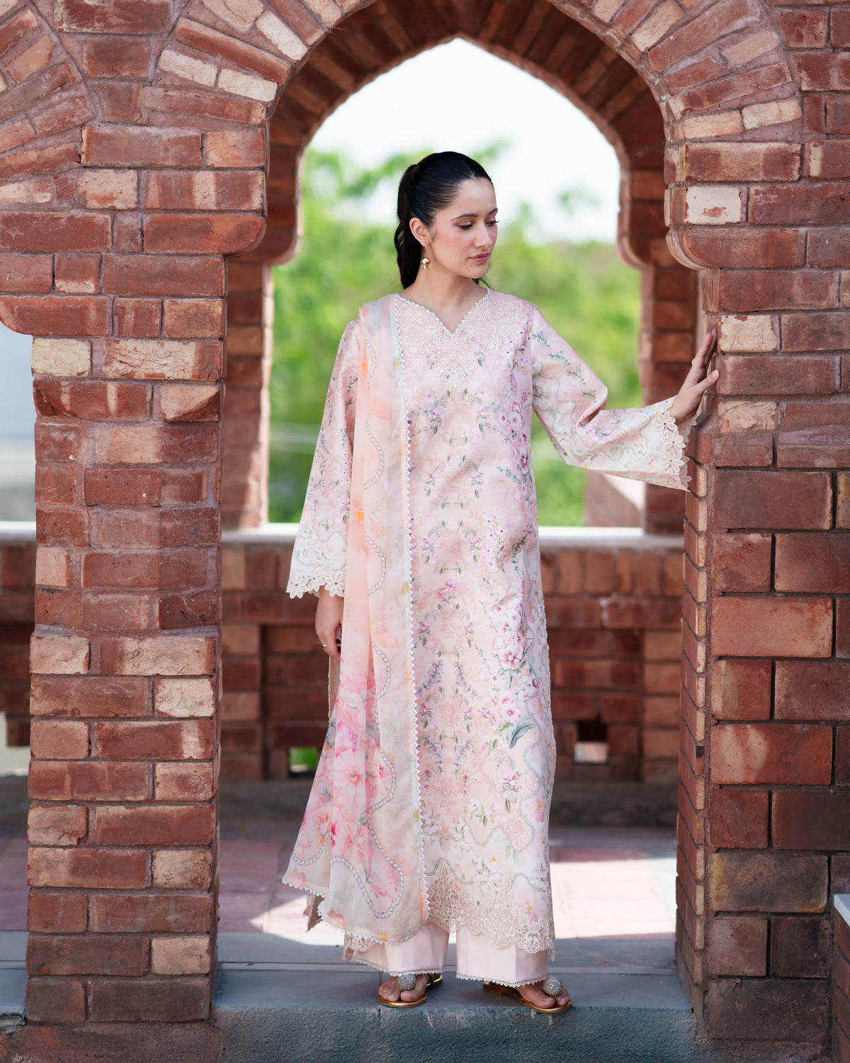 Neeshay | Summer Lines | PEACHLINE - by Libayah - Registered Vendor of : Neeshay - 100% Original Designer Dress