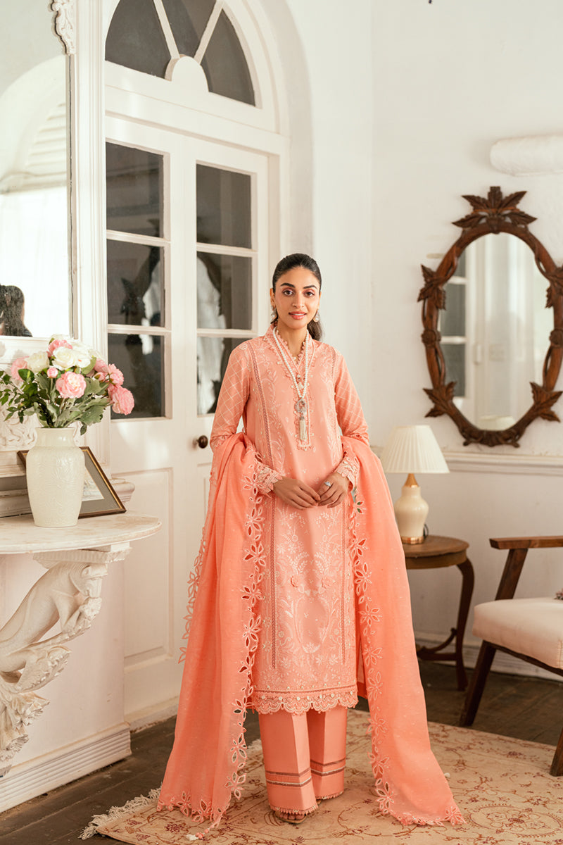 Qalamkar | Luxury Lawn Eid Edit | SB-12 Jafa by Qalamkar - Designer Dress - Type: Ladies Clothes - Available at Libayah - 100% Original