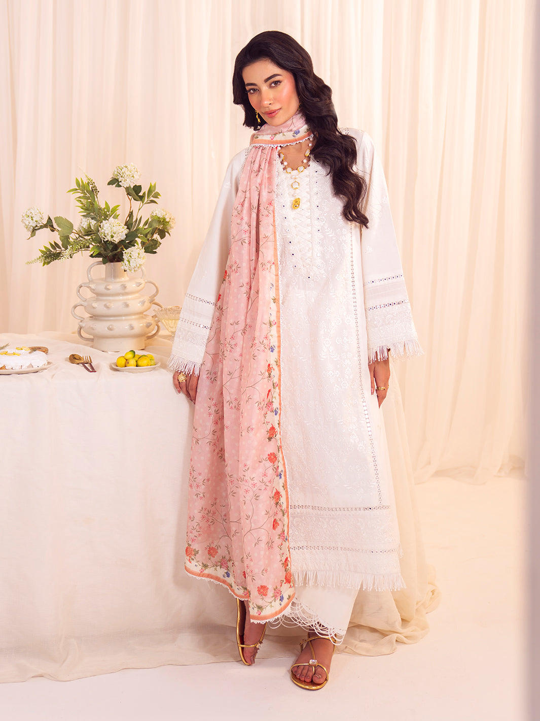Faiza Faisal | Celine Eid 25 | DARIA by Faiza Faisal - Designer Dress - Type: Ladies Clothes - Available at Libayah - 100% Original