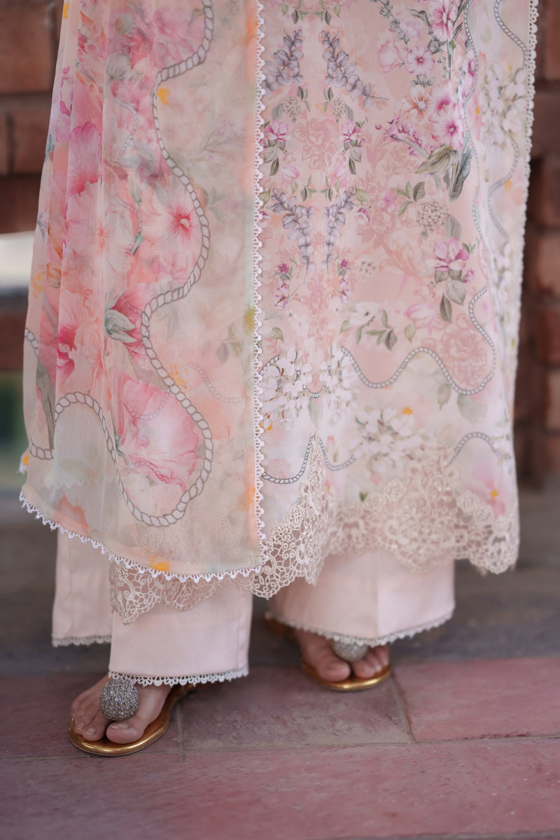 Neeshay | Summer Lines | PEACHLINE - by Libayah - Registered Vendor of : Neeshay - 100% Original Designer Dress