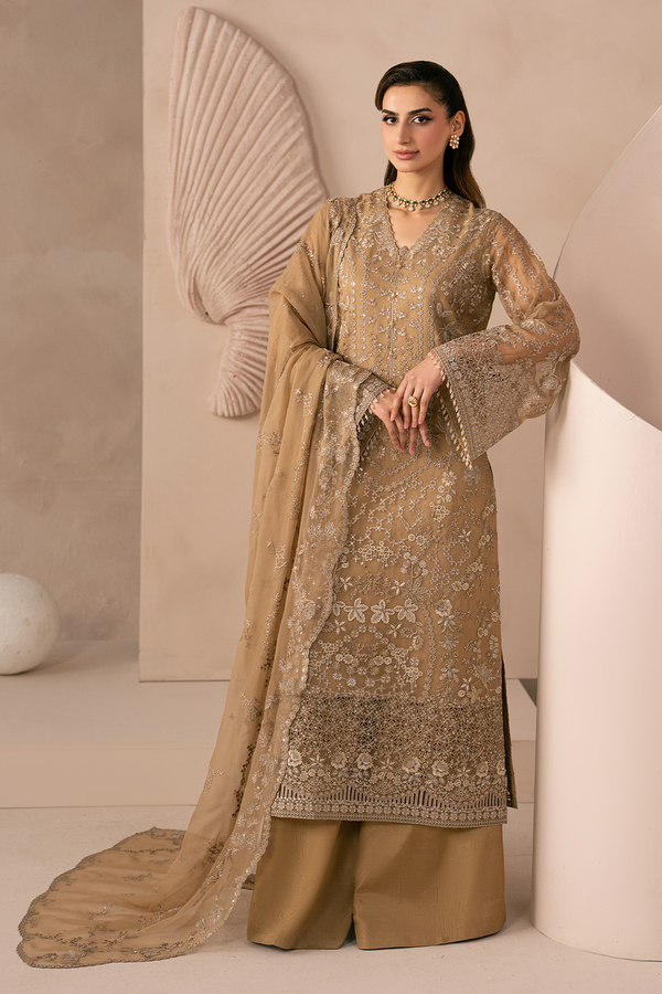 Lavish Premium | Izhare Muhabbat | Golden Charm by Lavish Premium - Designer Dress  - Type : Ladies Clothes - Available at Libayah - 100% Original 