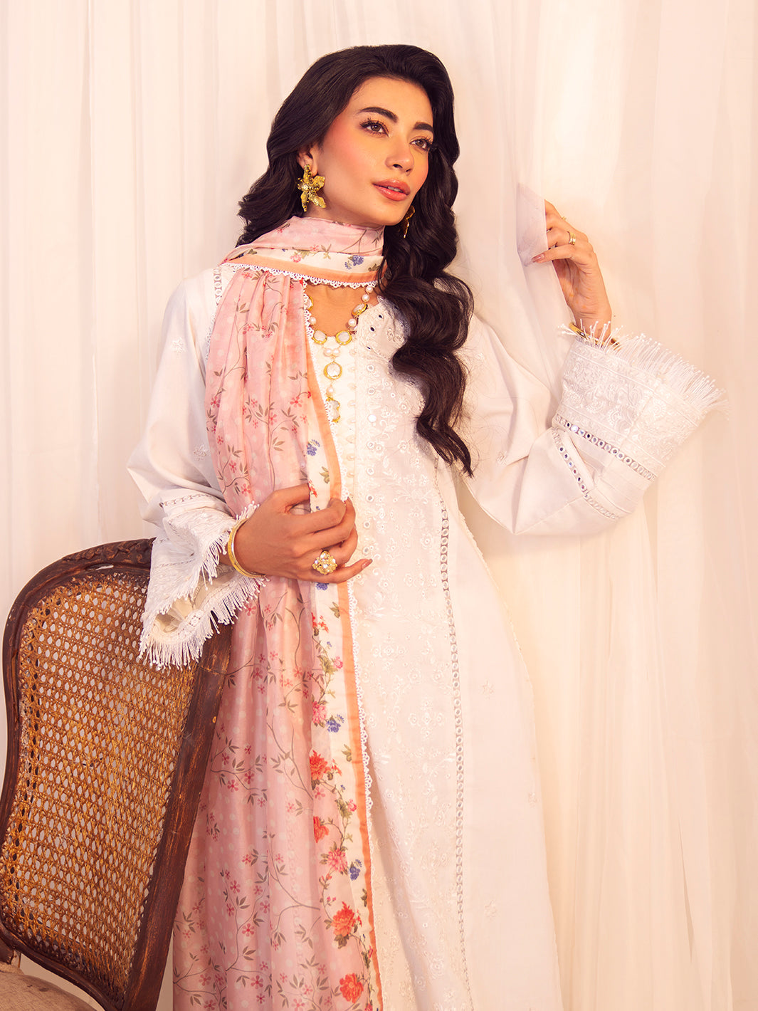 Faiza Faisal | Celine Eid 25 | DARIA by Faiza Faisal - Designer Dress - Type: Ladies Clothes - Available at Libayah - 100% Original