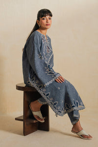 Elan | Indigene Pret | SAHAR (ERW-21579) by Elan - Designer Dress  - Type : Ladies Clothes - Available at Libayah - 100% Original 