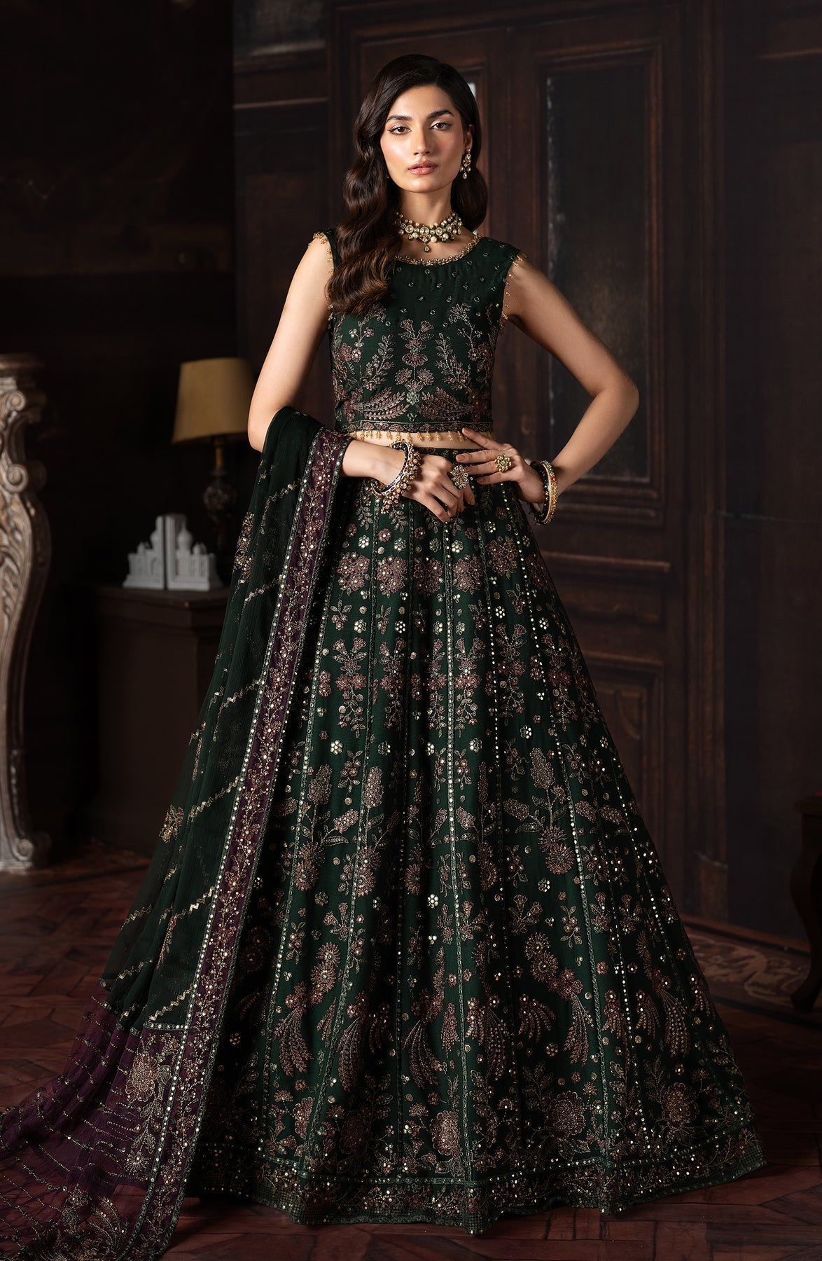 Zarif | Rouge Formals | ZRW 01 ELIZABETH by Zarif - Designer Dress - Type: Formal - Available at Libayah - 100% Original