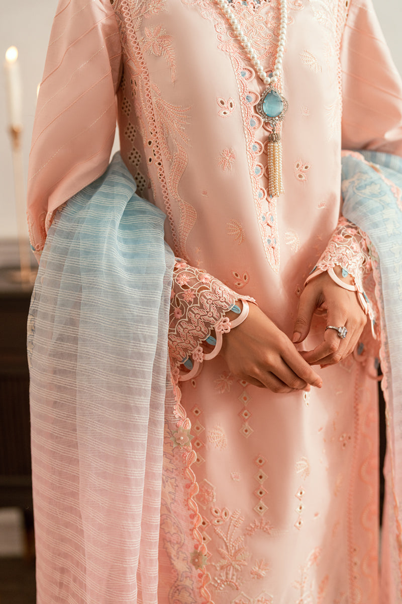 Qalamkar | Luxury Lawn Eid Edit | SB-05 Aleeza by Qalamkar - Designer Dress - Type: Ladies Clothes - Available at Libayah - 100% Original