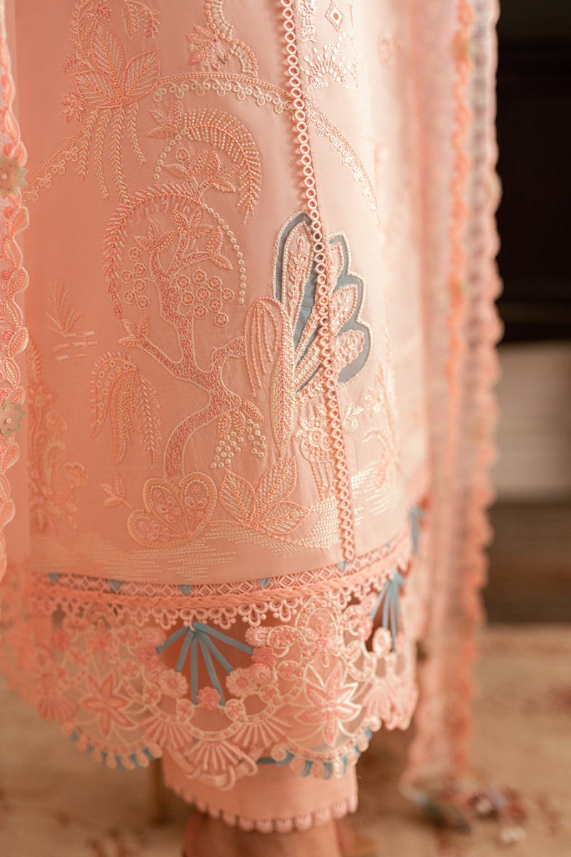 Qalamkar | Luxury Lawn Eid Edit | SB-05 Aleeza by Qalamkar - Designer Dress - Type: Ladies Clothes - Available at Libayah - 100% Original