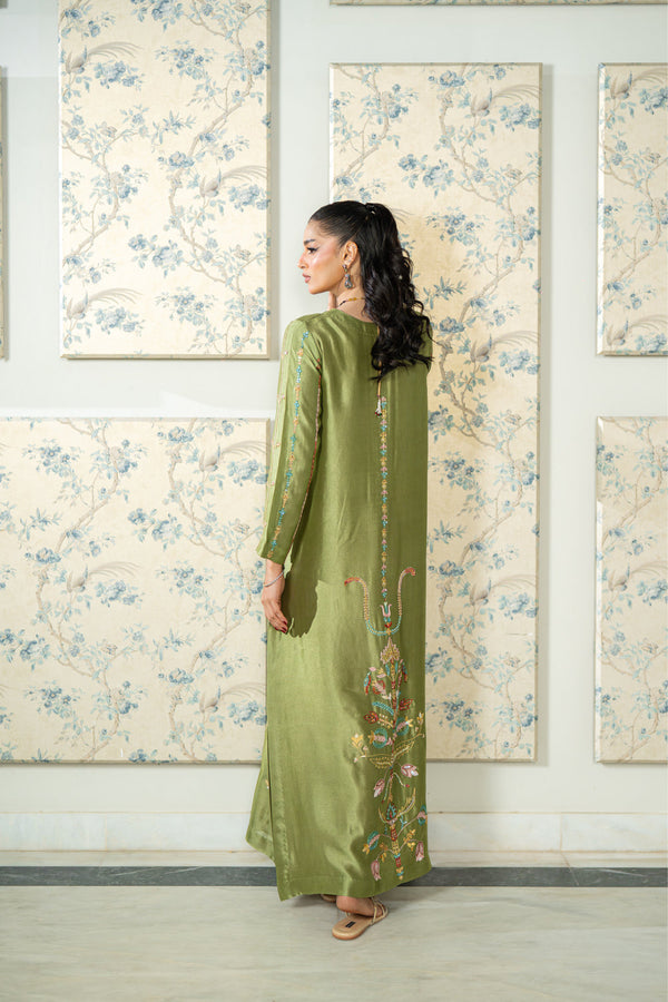 Wahaj M Khan | Lra Eid Collection 26 | Sage SS Lyra KS by Wahaj M Khan - Designer Dress  - Type : Ladies Clothes - Available at Libayah - 100% Original 