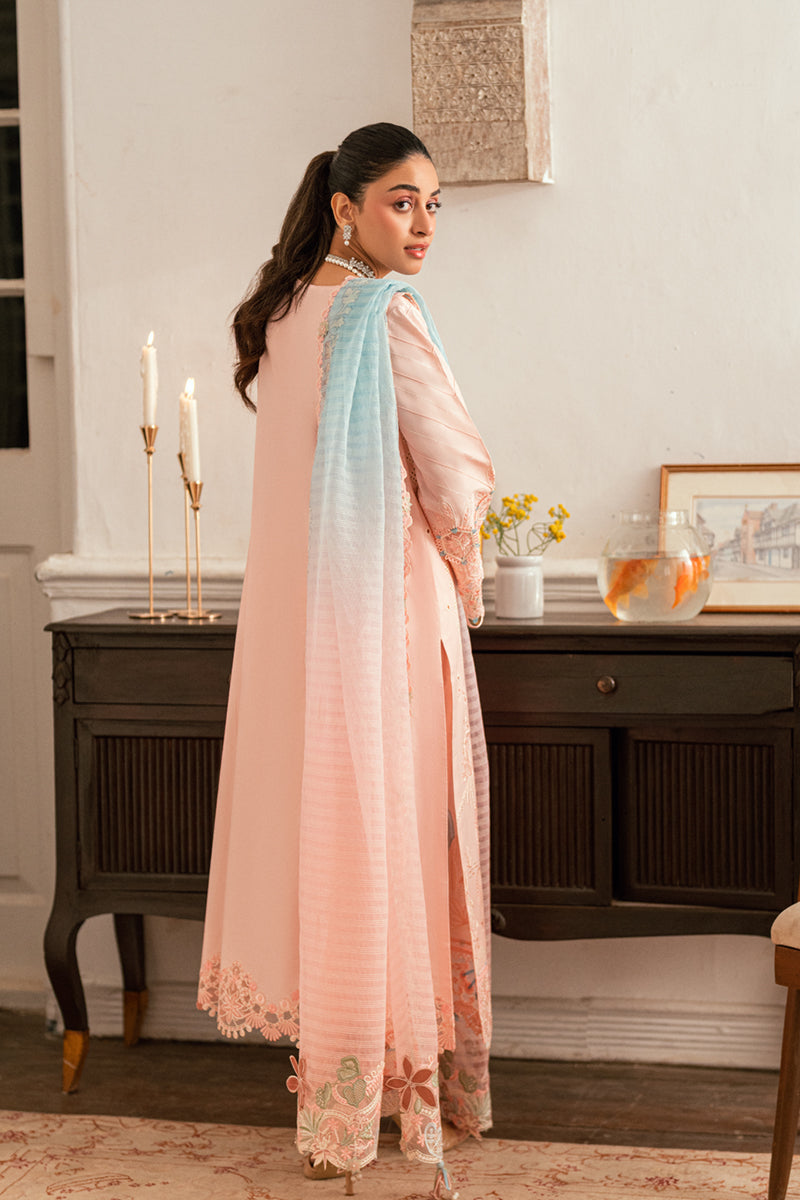 Qalamkar | Luxury Lawn Eid Edit | SB-05 Aleeza by Qalamkar - Designer Dress - Type: Ladies Clothes - Available at Libayah - 100% Original