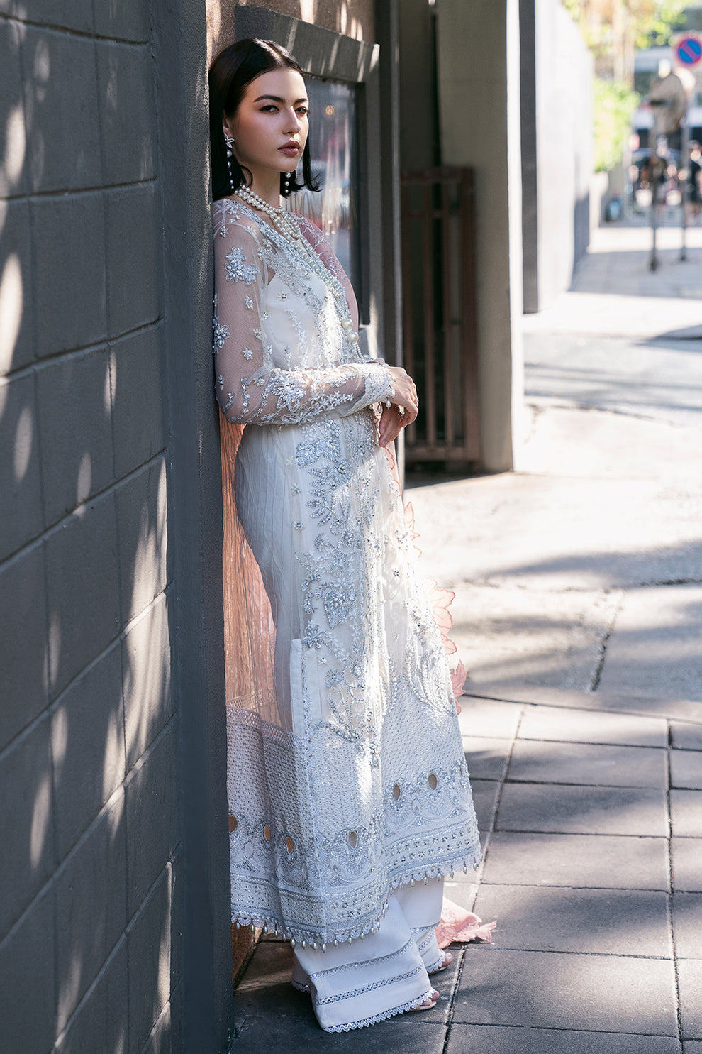 Saad Shaikh | Fleurie Vol 2 | Pearl Wind by Saad Shaikh - Designer Dress - Type: Ladies Clothes - Available at Libayah - 100% Original