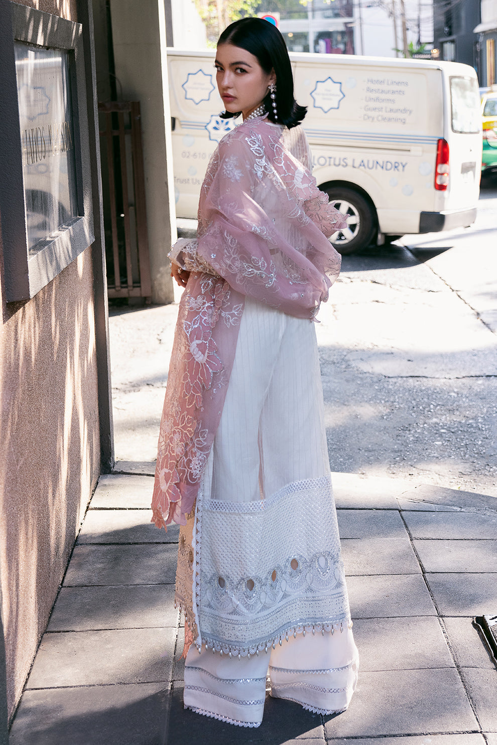 Saad Shaikh | Fleurie Vol 2 | Pearl Wind by Saad Shaikh - Designer Dress - Type: Ladies Clothes - Available at Libayah - 100% Original