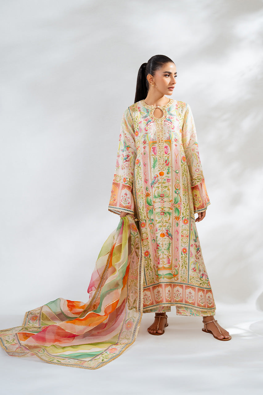 Sania Maskatiya | Selah Collection | Nuri (A) by Sania Maskatiya - Designer Dress - Type: Ladies Clothes - Available at Libayah - 100% Original