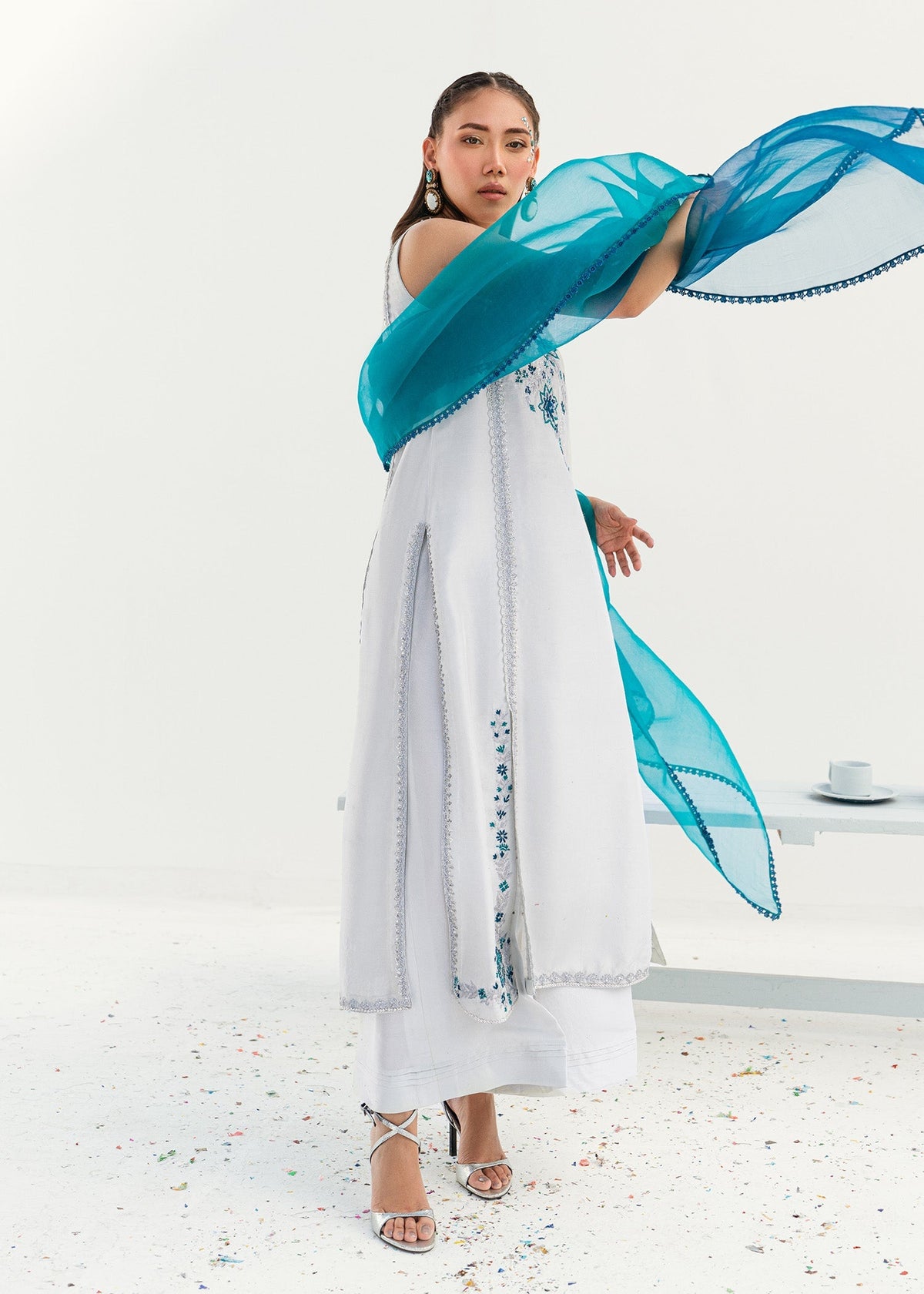 Umsha | Confetti 25 | STARLIGHT LACE by Umsha - Designer Dress - Type: Ladies Clothes - Available at Libayah - 100% Original