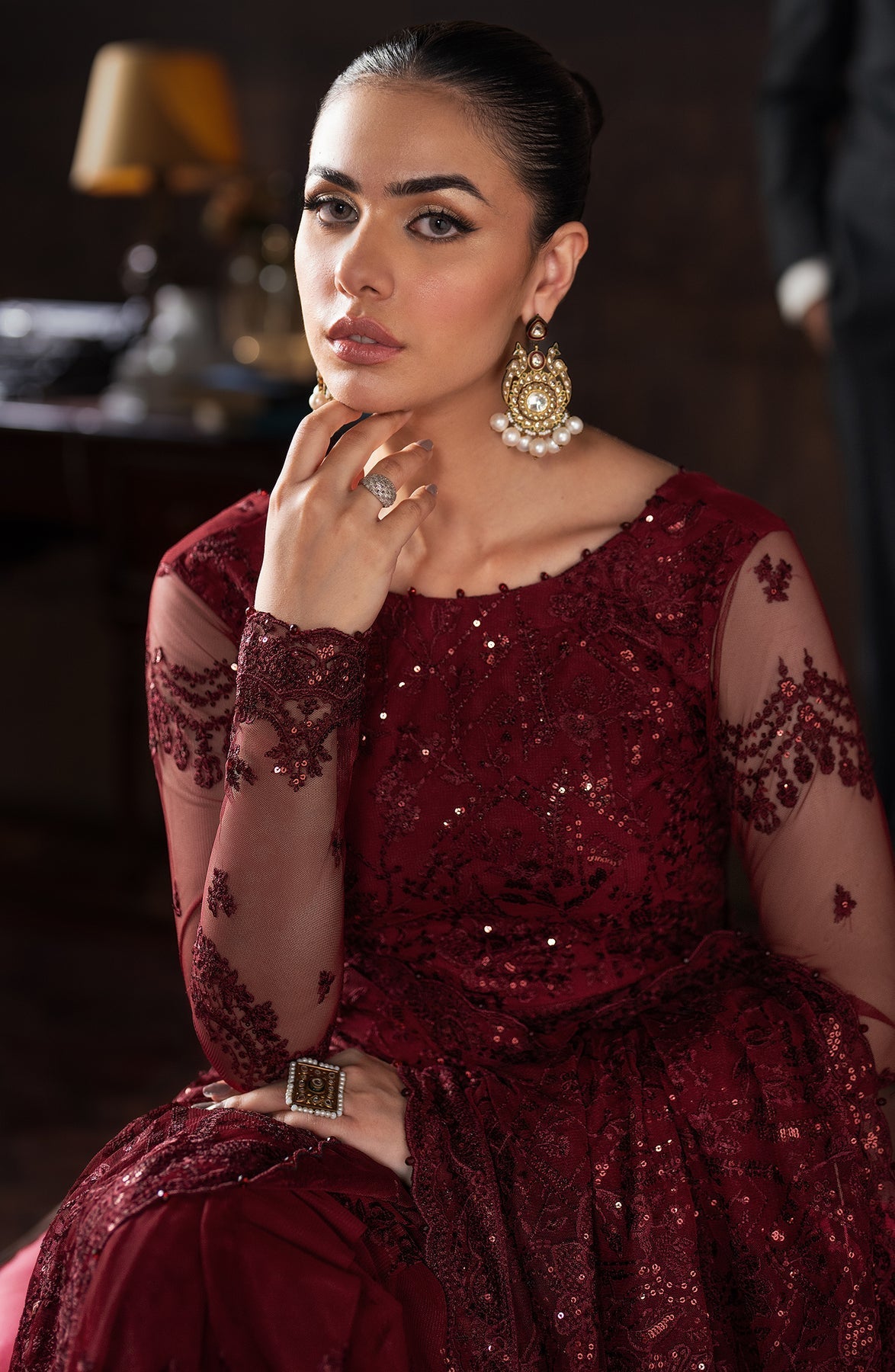 Zarif | Rouge Formals | ZRW 02 MABEL by Zarif - Designer Dress - Type: Formal - Available at Libayah - 100% Original