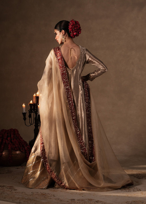 Sadaf Fawad Khan | Nafees Formals 25 | Zarrah by Sadaf Fawad Khan - Designer Dress - Type: Ladies Clothes - Available at Libayah - 100% Original