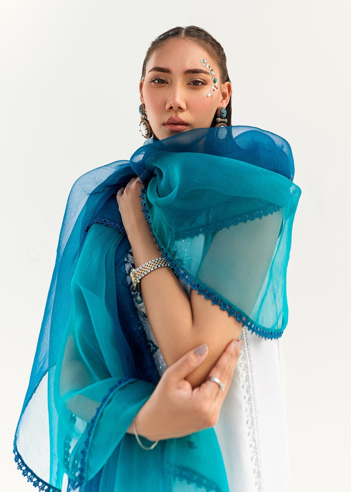 Umsha | Confetti 25 | STARLIGHT LACE by Umsha - Designer Dress - Type: Ladies Clothes - Available at Libayah - 100% Original