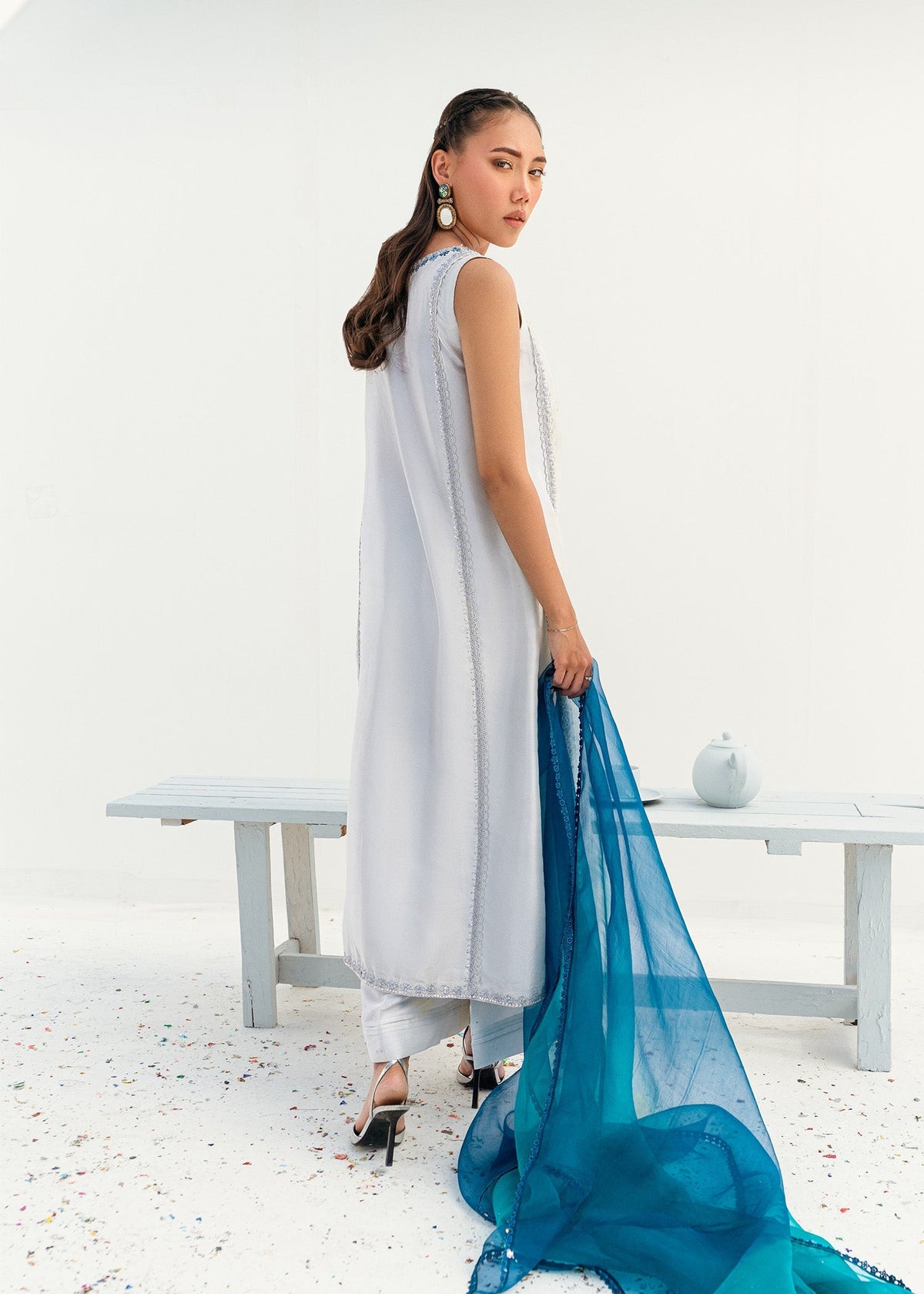 Umsha | Confetti 25 | STARLIGHT LACE by Umsha - Designer Dress - Type: Ladies Clothes - Available at Libayah - 100% Original