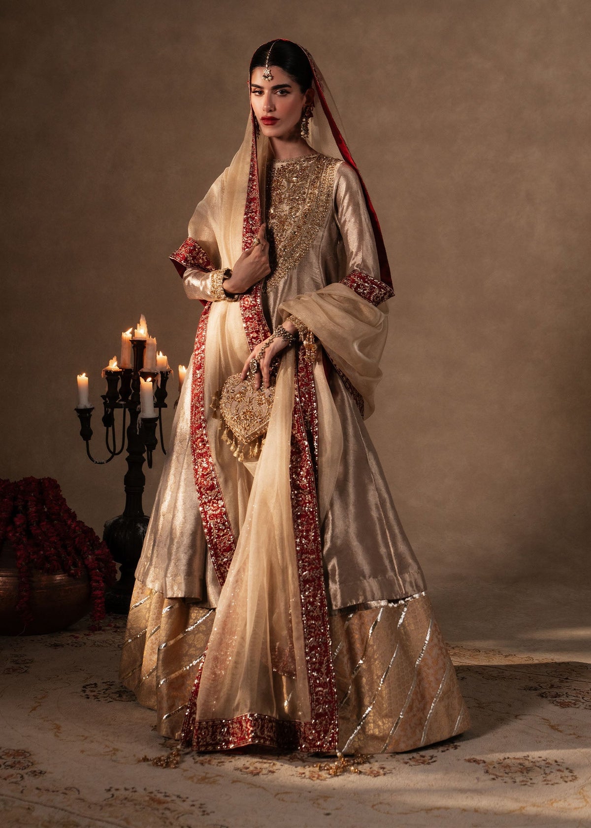 Sadaf Fawad Khan | Nafees Formals 25 | Zarrah by Sadaf Fawad Khan - Designer Dress - Type: Ladies Clothes - Available at Libayah - 100% Original
