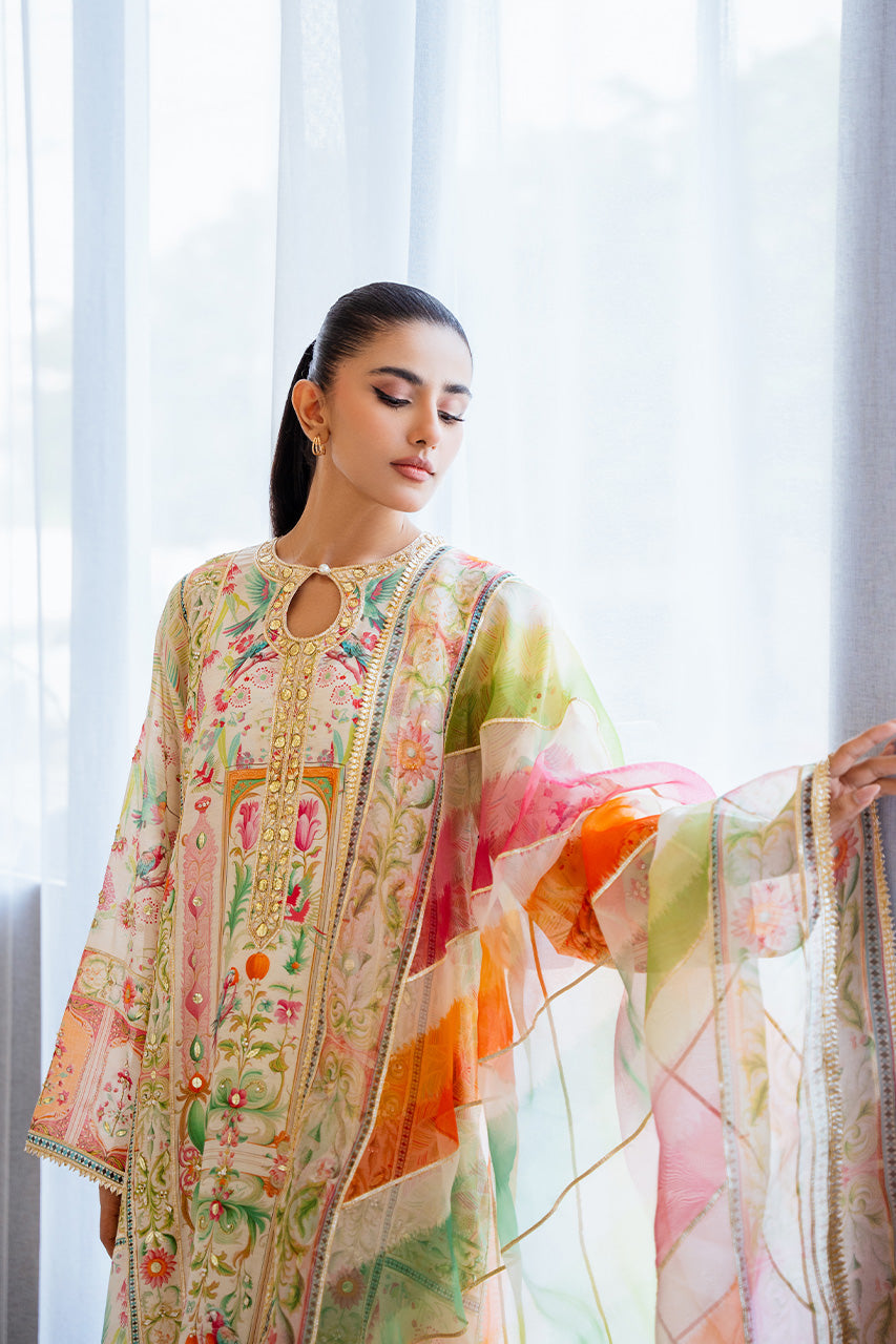 Sania Maskatiya | Selah Collection | Nuri (A) by Sania Maskatiya - Designer Dress - Type: Ladies Clothes - Available at Libayah - 100% Original