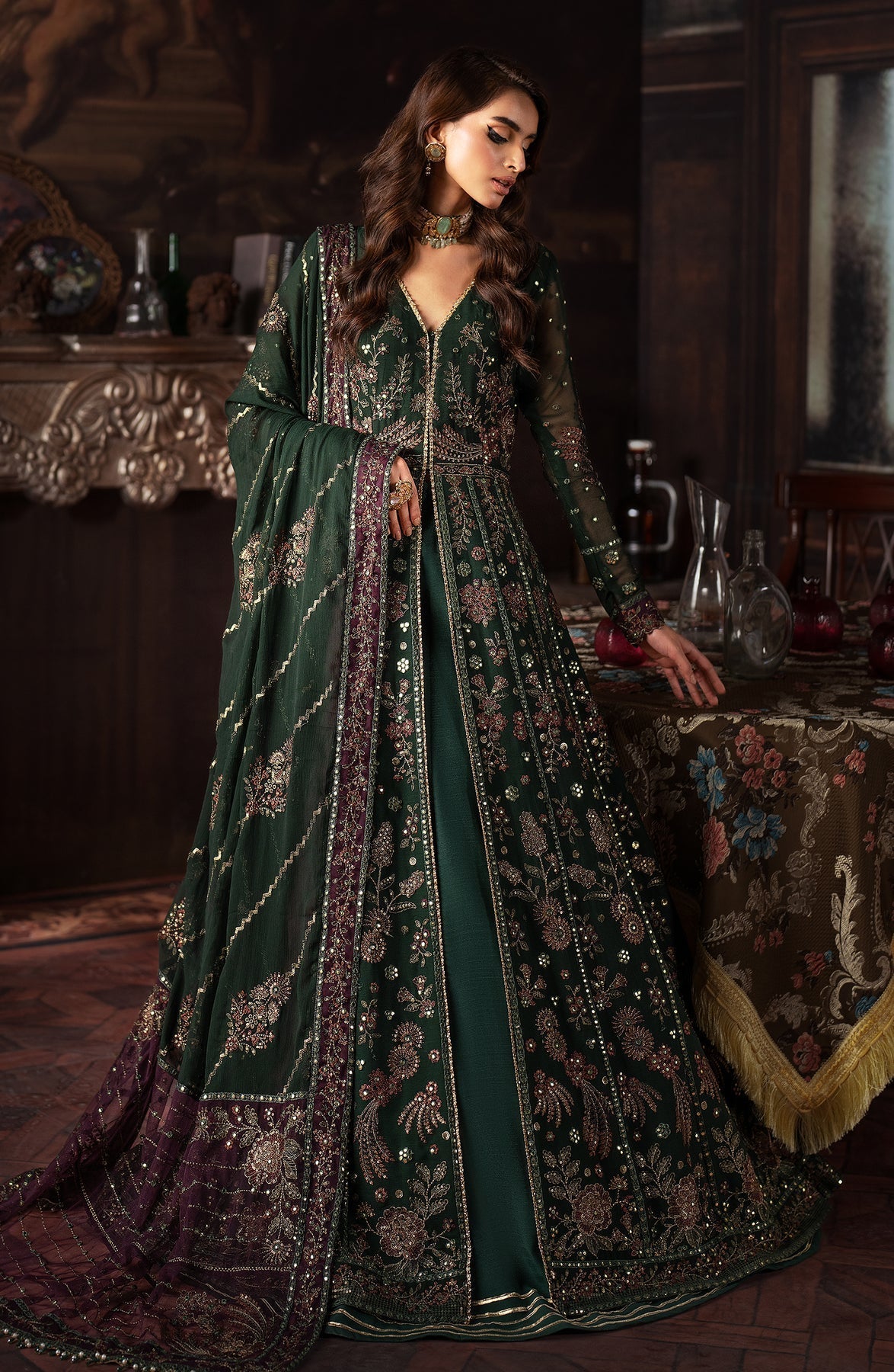 Zarif | Rouge Formals | ZRW 01 ELIZABETH by Zarif - Designer Dress - Type: Formal - Available at Libayah - 100% Original