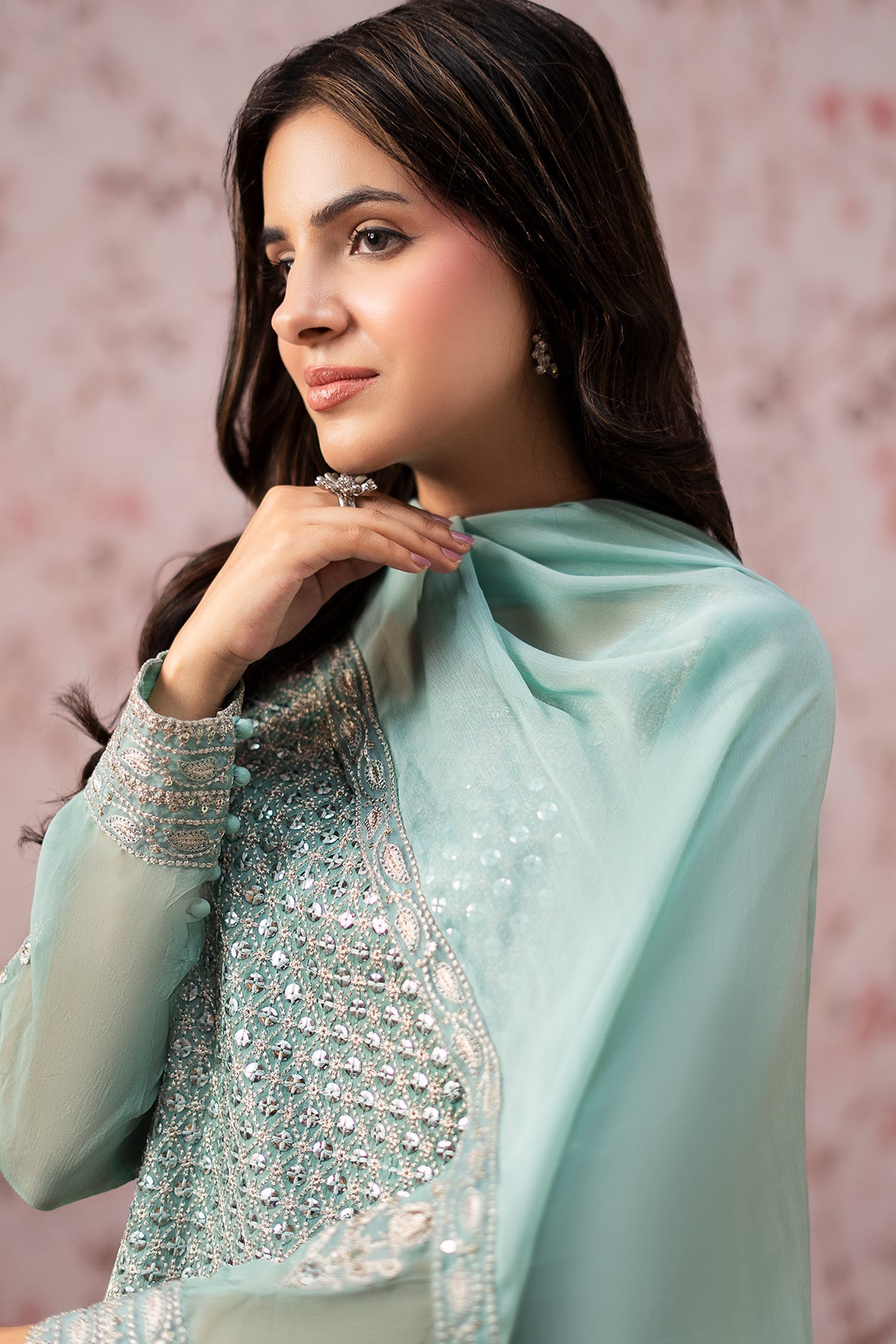 Charizma | Festive Pret | 3-PC Embroidered CMA-6-434 by Charizma - Designer Dress  - Type : Ladies Clothes - Available at Libayah - 100% Original 