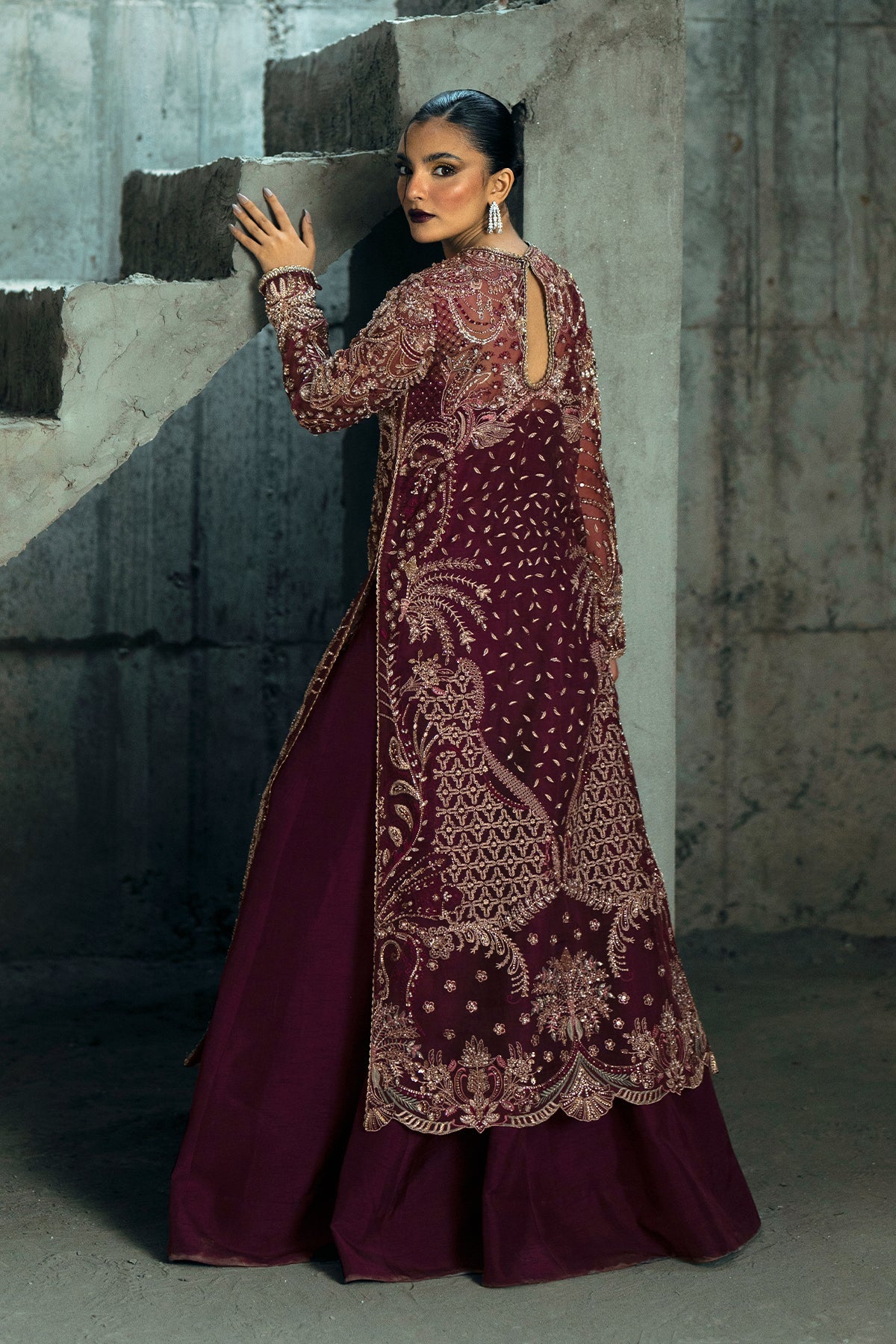 Nyra | The Couture Chapter | Veloura by Nyra - Designer Dress  - Type : Ladies Clothes - Available at Libayah - 100% Original 