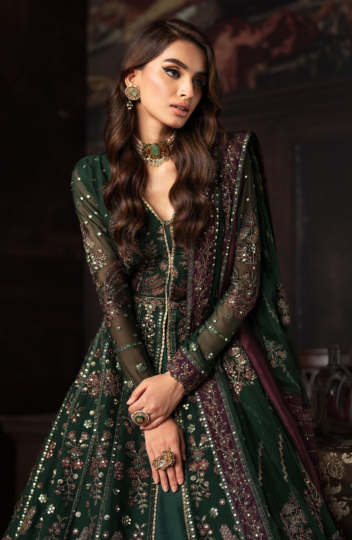 Zarif | Rouge Formals | ZRW 01 ELIZABETH by Zarif - Designer Dress - Type: Formal - Available at Libayah - 100% Original