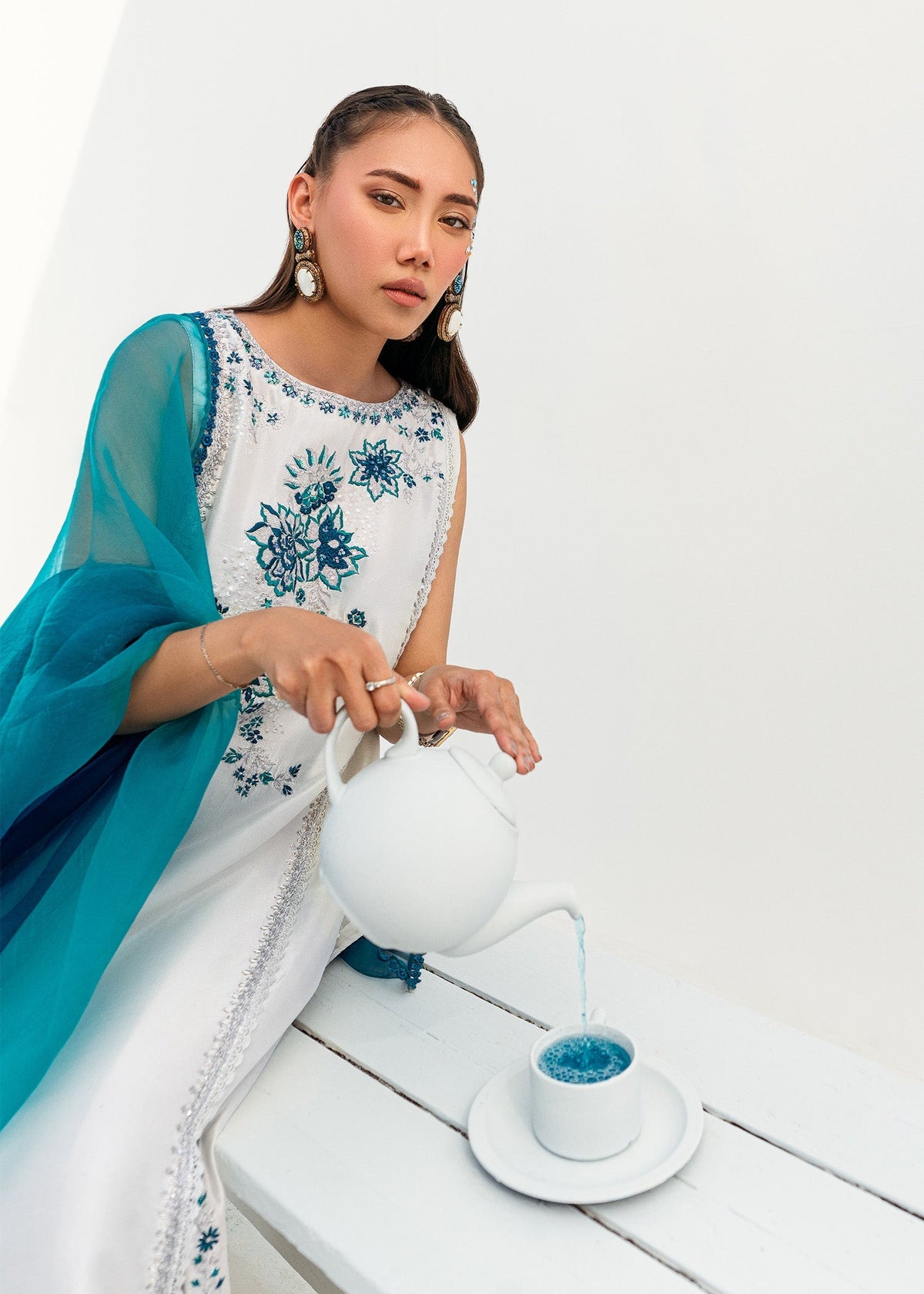 Umsha | Confetti 25 | STARLIGHT LACE by Umsha - Designer Dress - Type: Ladies Clothes - Available at Libayah - 100% Original