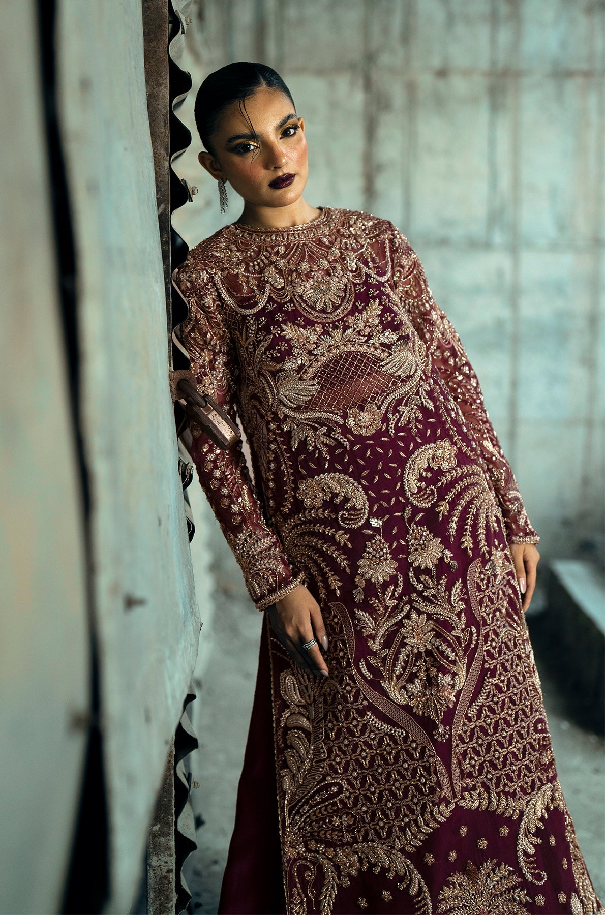 Nyra | The Couture Chapter | Veloura by Nyra - Designer Dress  - Type : Ladies Clothes - Available at Libayah - 100% Original 